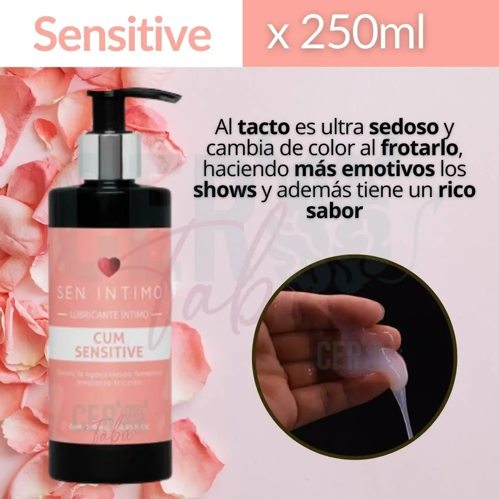 Lubricante Cum Sensitive X 250 Ml Sen Intimo
