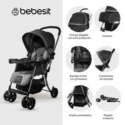 Bebesit Coche Twister Gray