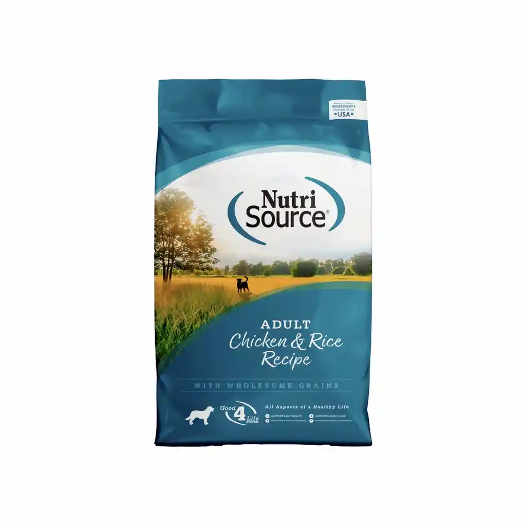 NutriSource Alimento Para Perro Adulto Chicken & Rice