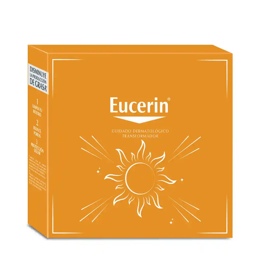 Eucerin Kit Cuidado Piel Sun Viajero Pieles Mixtas a Grasas