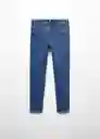 Jean Skinny Tejano Medio Talla 12 Niños Mango