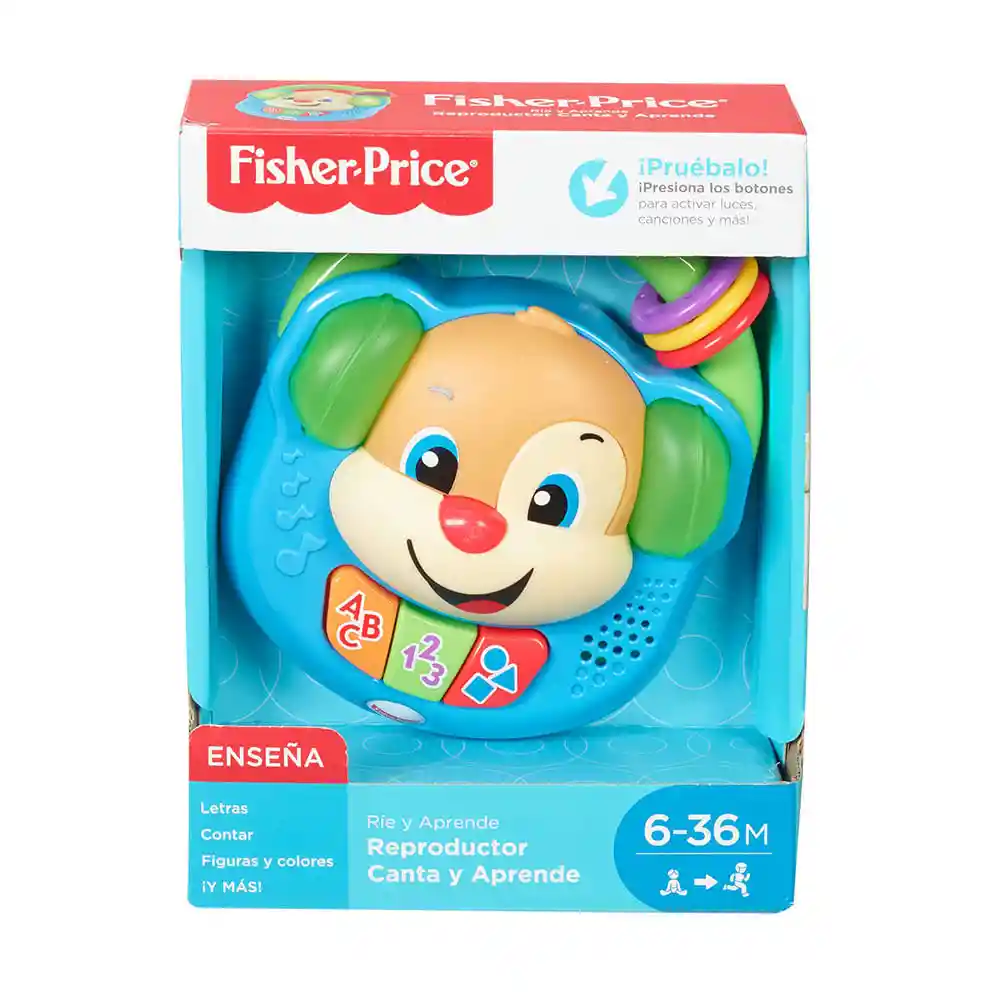 Fisher Price Juguete Didáctico Reproductor Canta y Aprende