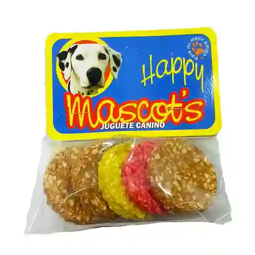 Happy Mascot's Juguete Canino Mini Galleta