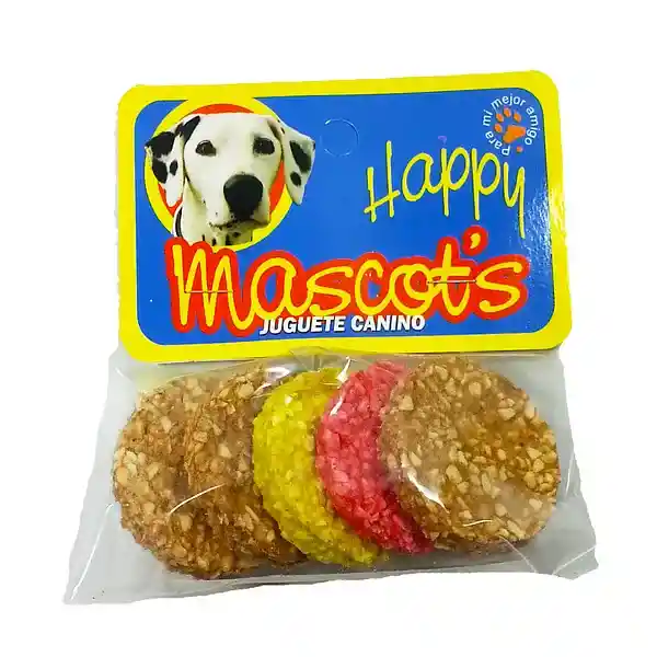 Happy Mascot's Juguete Canino Mini Galleta