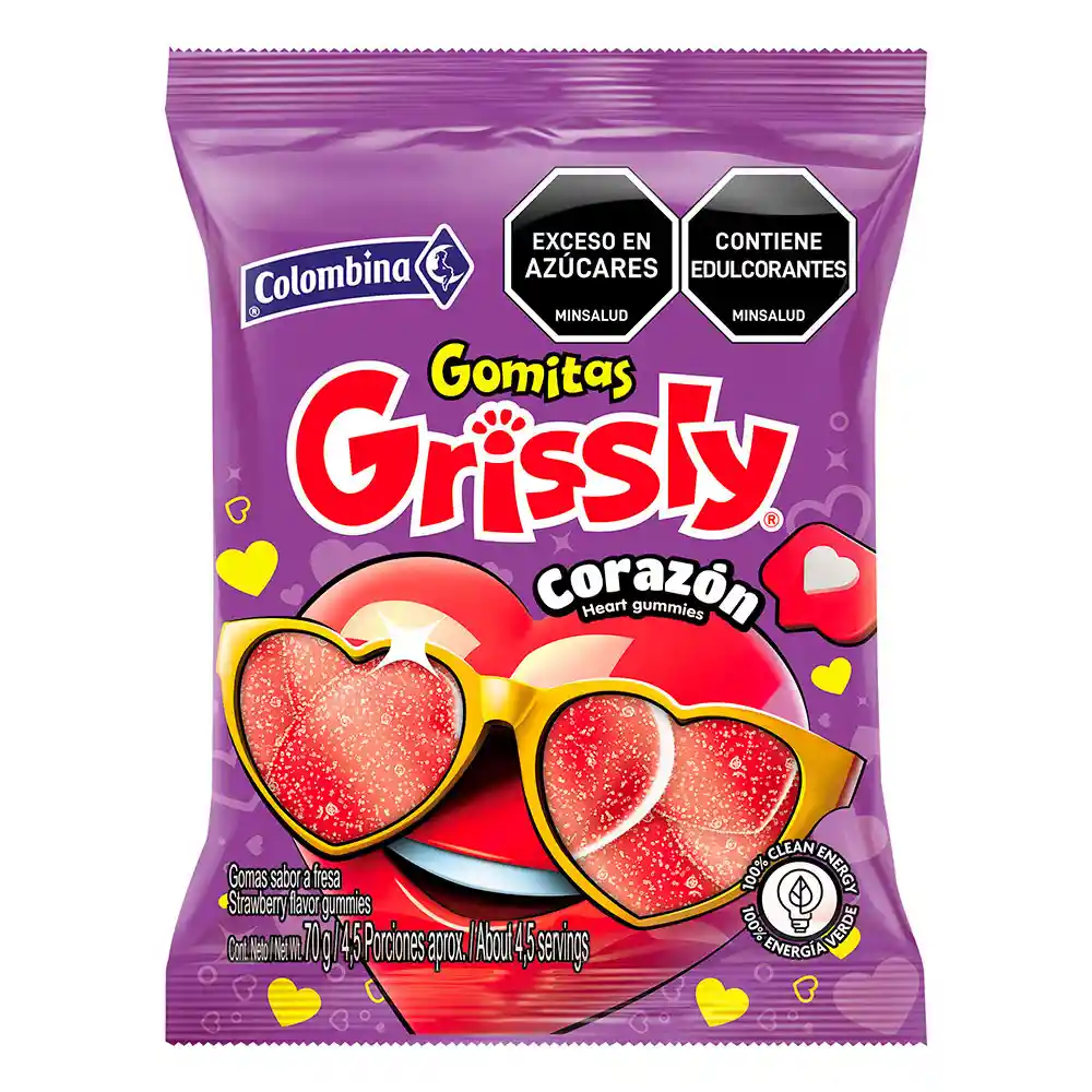 Grissly Goma Corazón