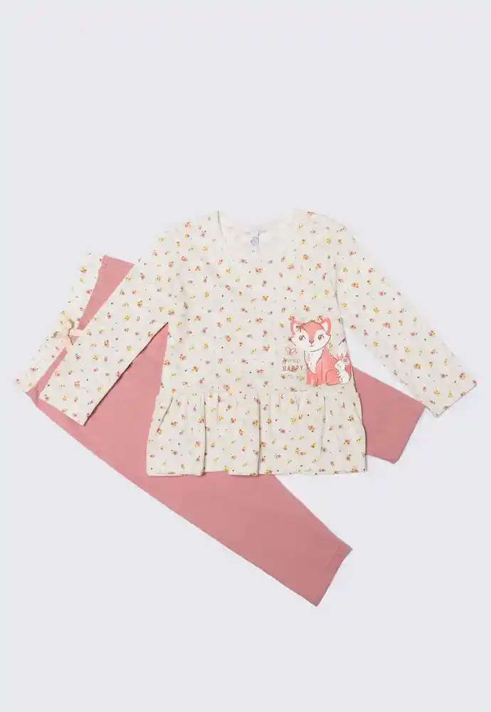 Pijama Dos Piezas 5t-estampad4