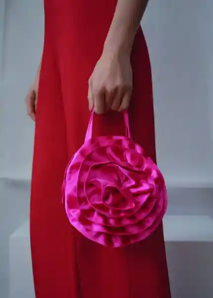 Bolso P Cucu Fucsia Talla 99 Mujer Mango