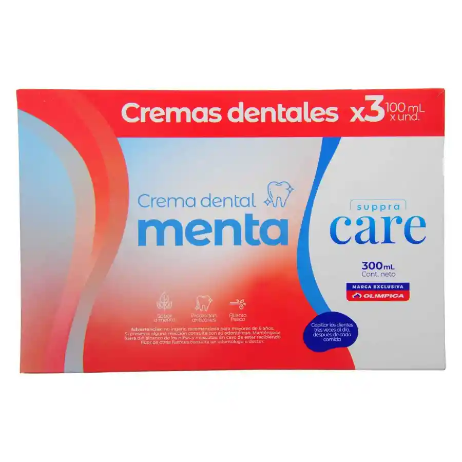 Crem Dent Suppra Care Menta
