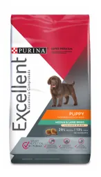 Excellent Alimento para Perros Cachorros con Pollo y Arroz
