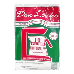 Filtro Don Lucho Cono No.4