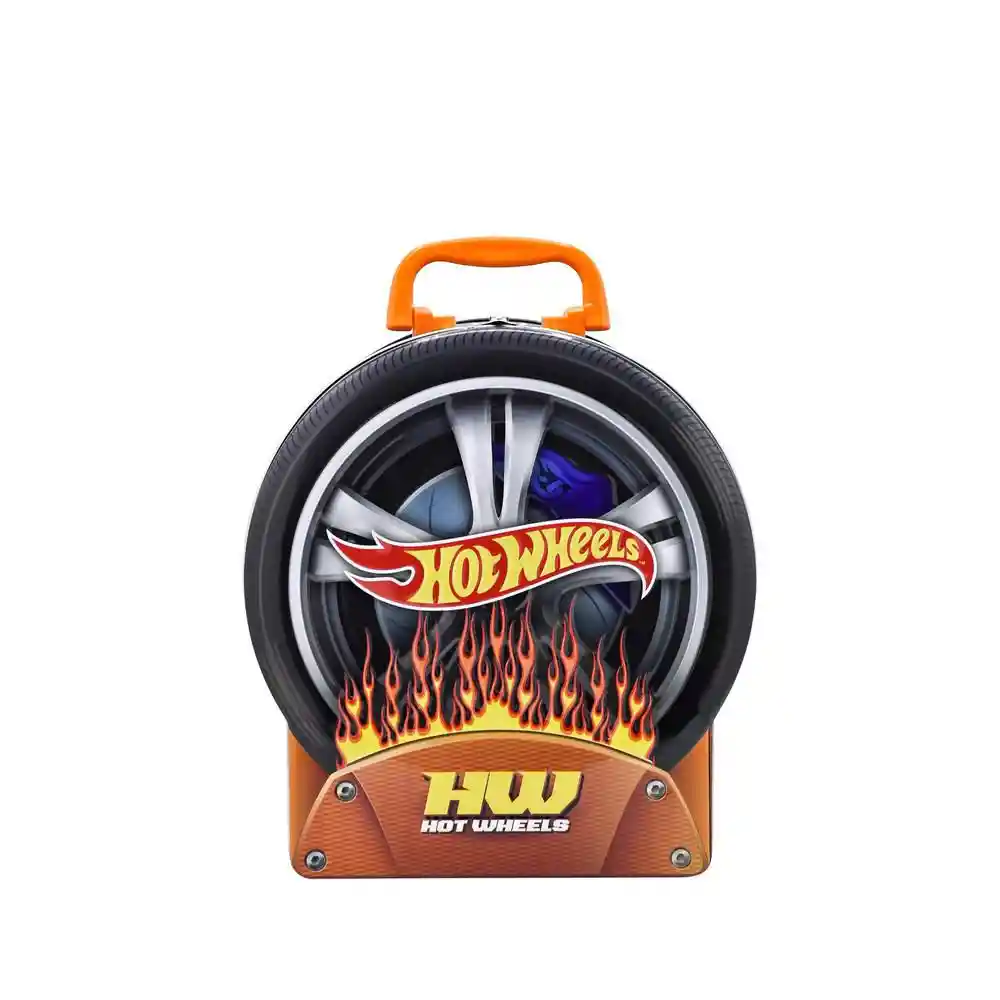 Car Case Para 29 Carros Wheels Fire Hot Wheels