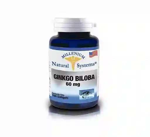 Natural Systems Suplemento Dietario Ginkgo Biloba (60 mg)