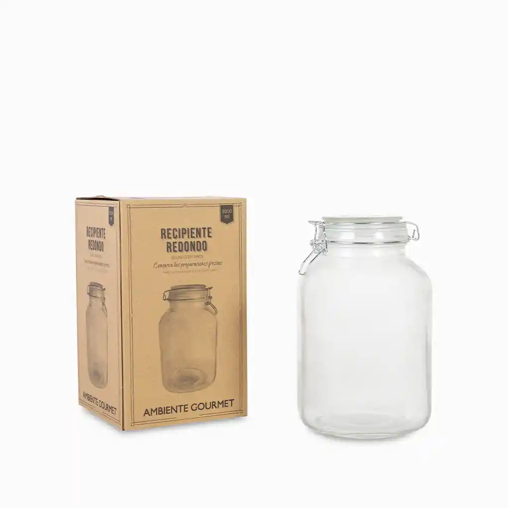 Recipiente Redondo Ambiente Gourmet