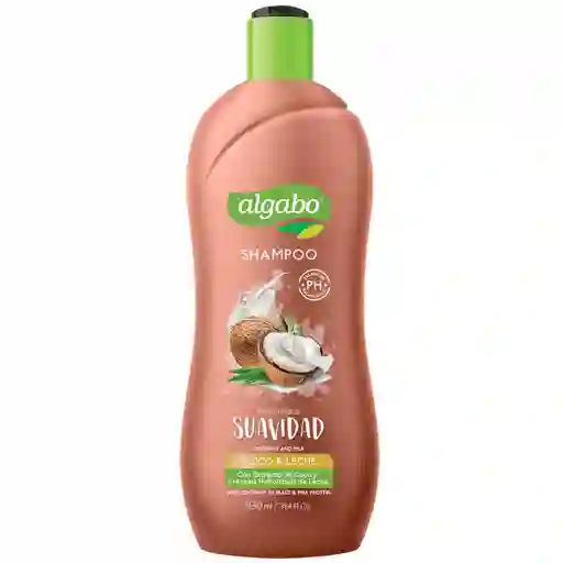 Algabo Shampoo de Coco y Leche Suavidad