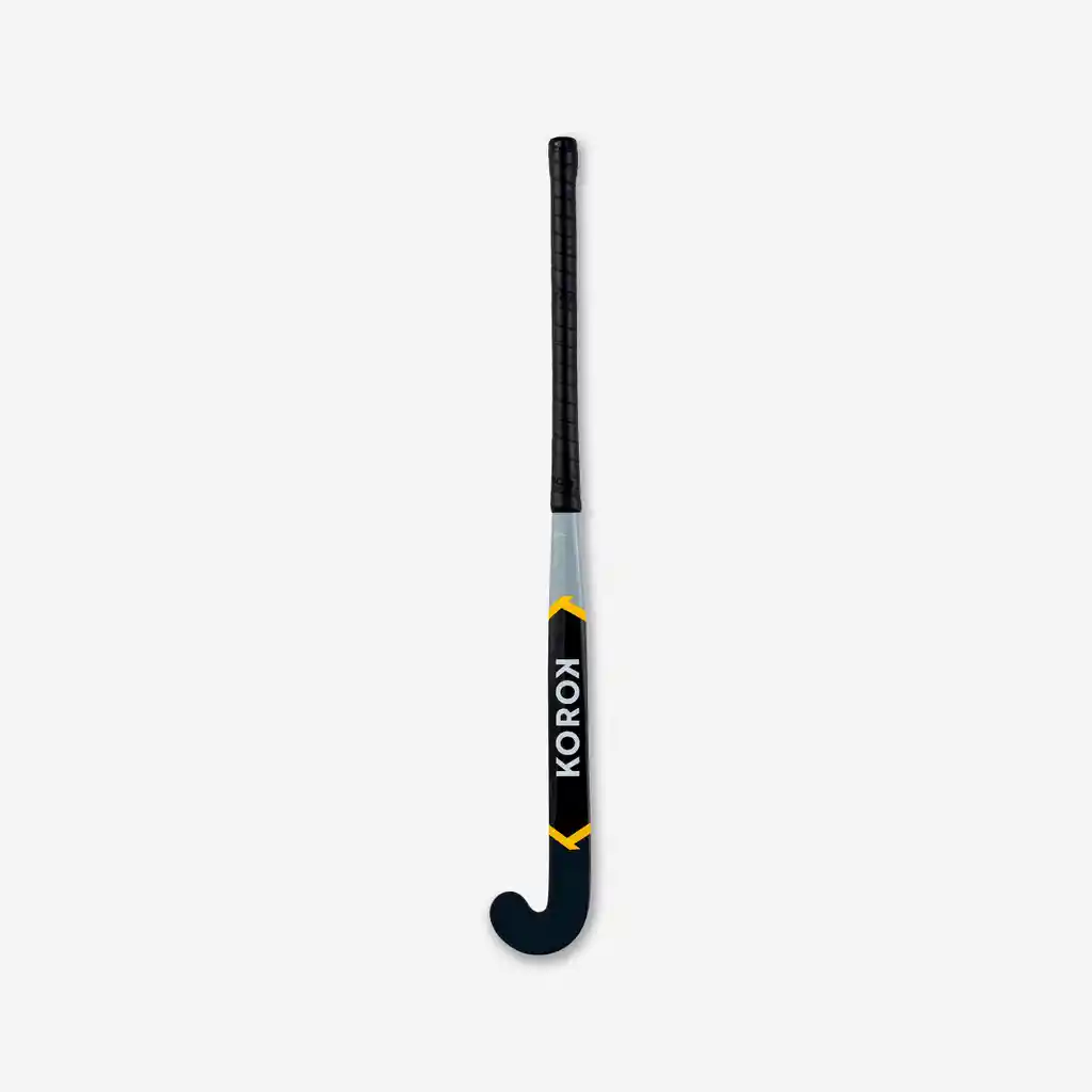 Stick de Hockey en Hierba 30% en Fibra de Carbono Para Adulto Korok Fh530 Negro