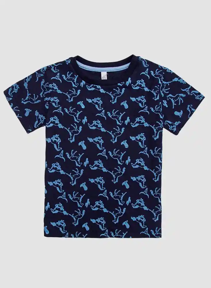 Camiseta Manga Corta Sostenibl 6/9 Meses-estamp 2