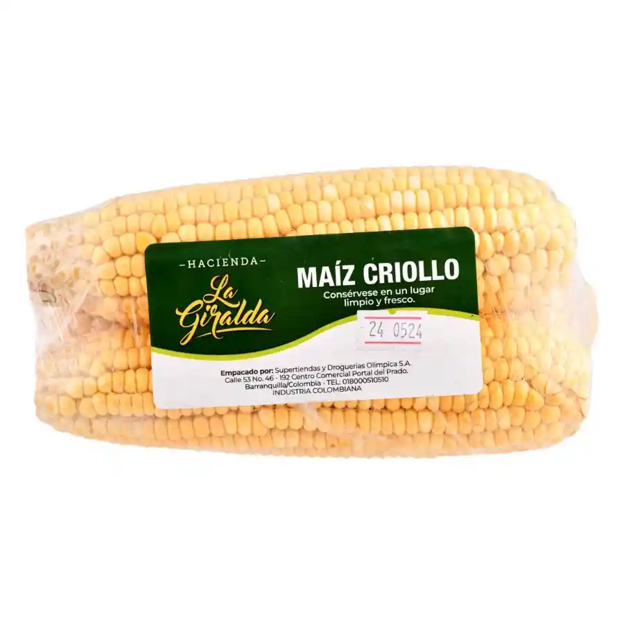 Maíz Hacienda La Giralda Criollo Selecto