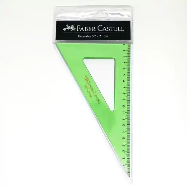 Faber-Castell Escuadra 60 Grados 21 cm