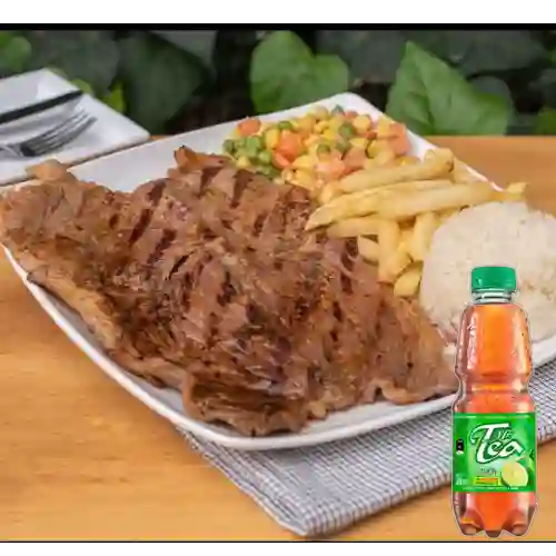 Combo Carne a la Plancha + Mr Tea Limón