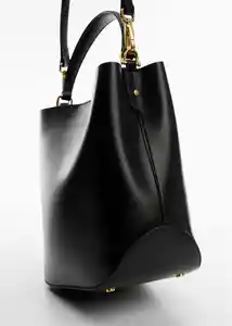 Bolso G Miguel Negro Mujer Mango