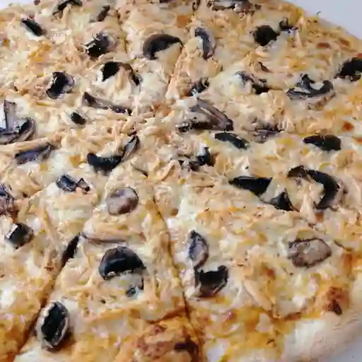 Pizza Pollo con Champiñones Personal