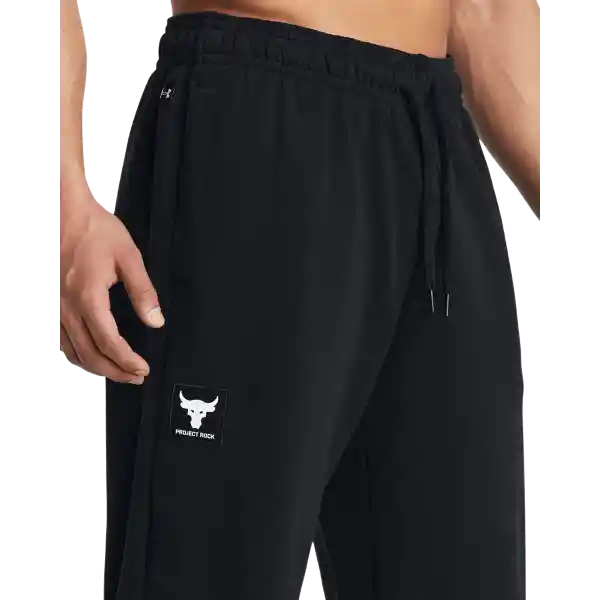 Under Armour Pantalón Rock Hwt Terry Jgr Lifestyle Negro LG