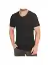 Croydon Camiseta Pablo Hombre Negro Talla S