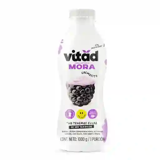 Bebida Vitad Lactea Base Yogurt Mora Cremos (1000 Gr)