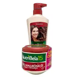 Nutribela  Kit Shampoo + Tratamiento Pro Hialurónico