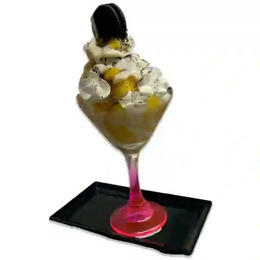 Copa suspiro de durazno