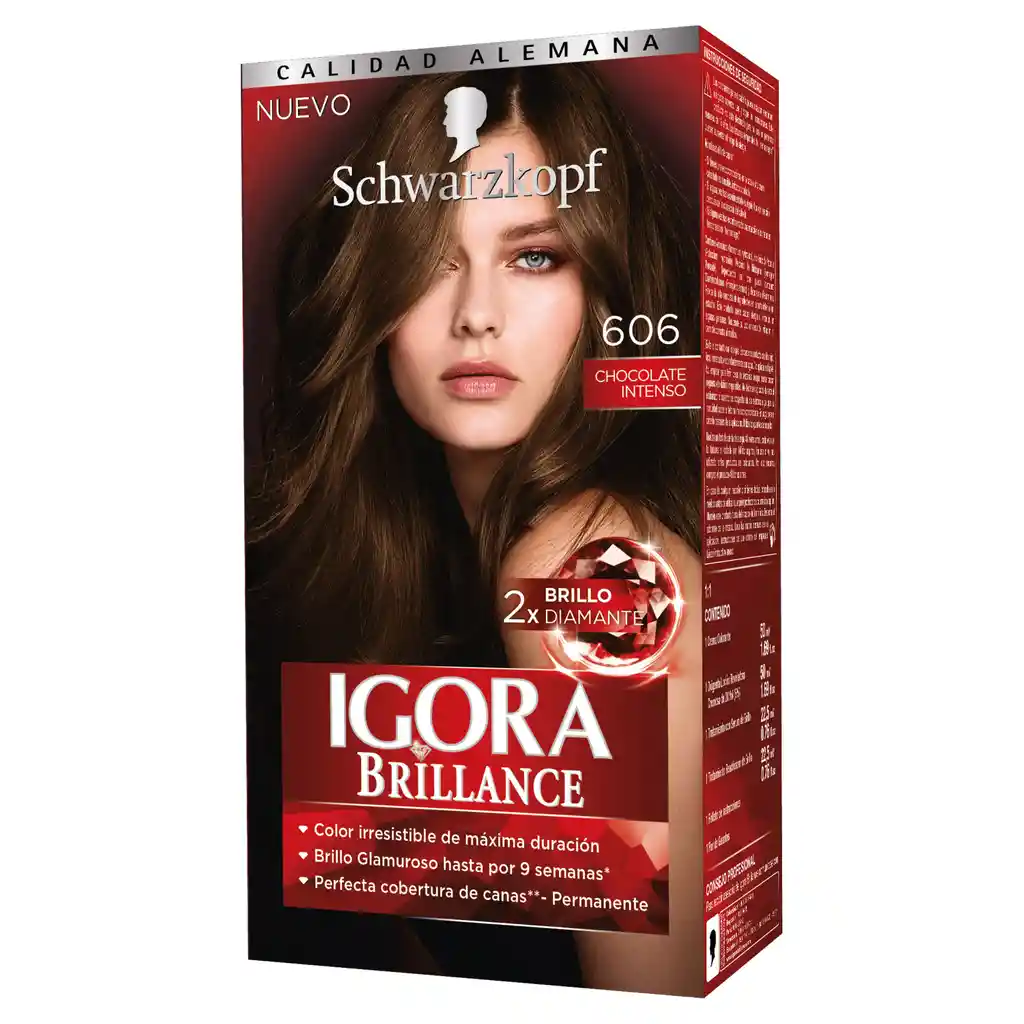 Igora Brillance Tinte Capilar Permanente Tono Chocolate Intenso