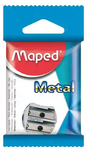 Maped Sacapuntas Metálico con Doble Orificio