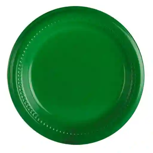 Darnel Plato Color Verde Pqte X 12 Und