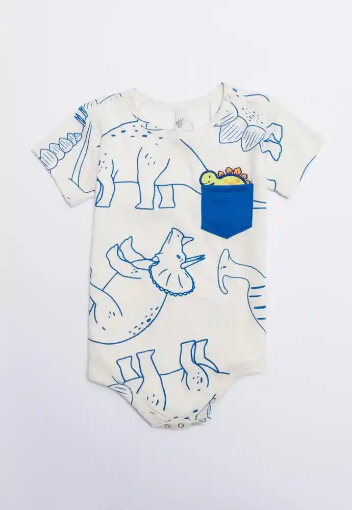 Body Manga Corta 18/24mese-estamp 2