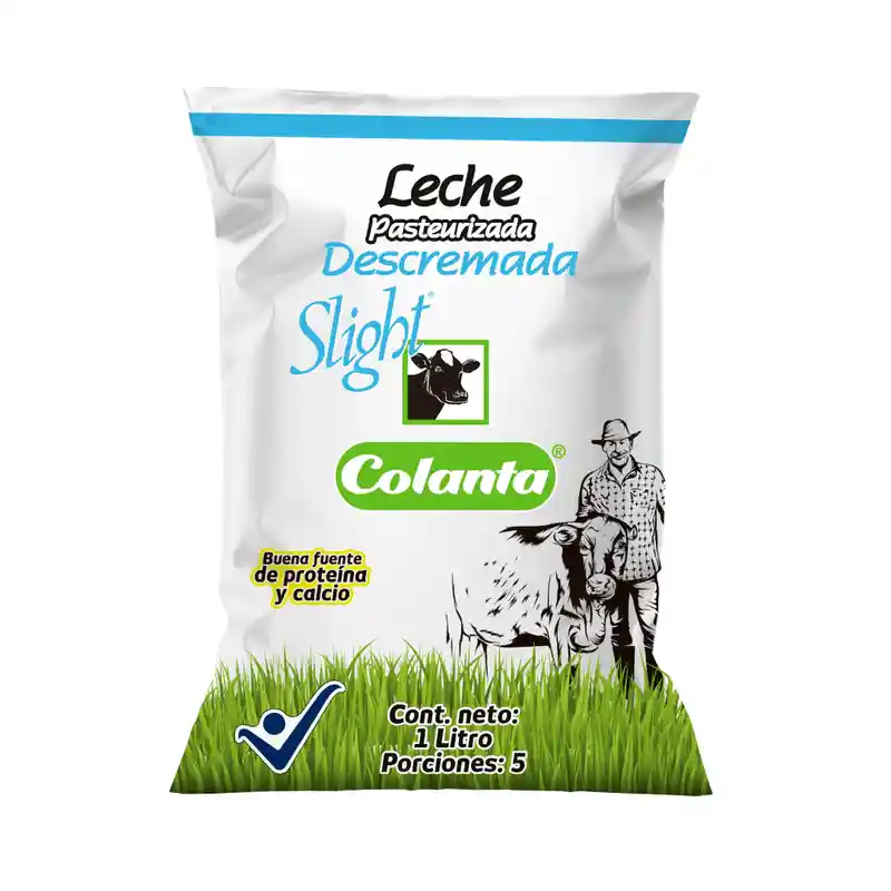 Slight Leche Pasteurizada Descremada 