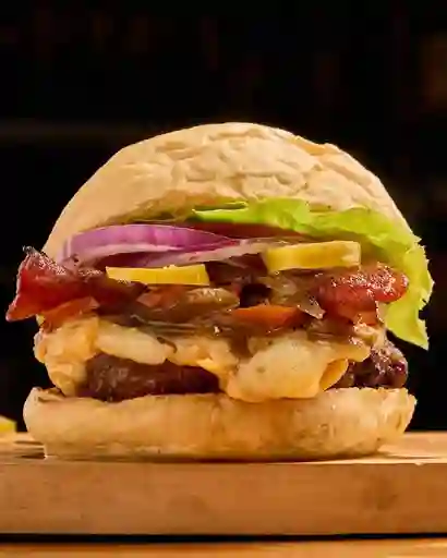 Hamburguesa de Jalapeños