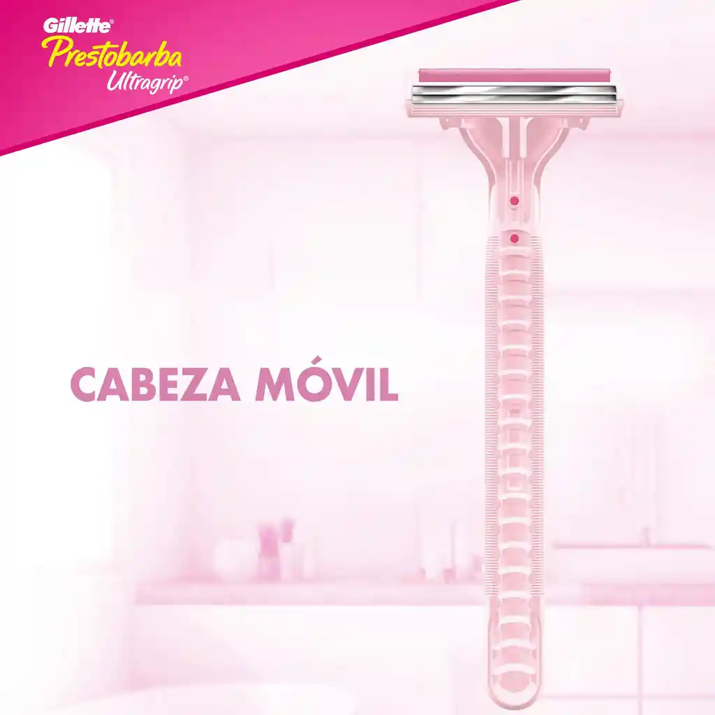 Prestobarba Ultragrip Mujer X1u