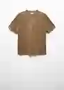 Camiseta Molina Khaki Talla XL Hombre Mango