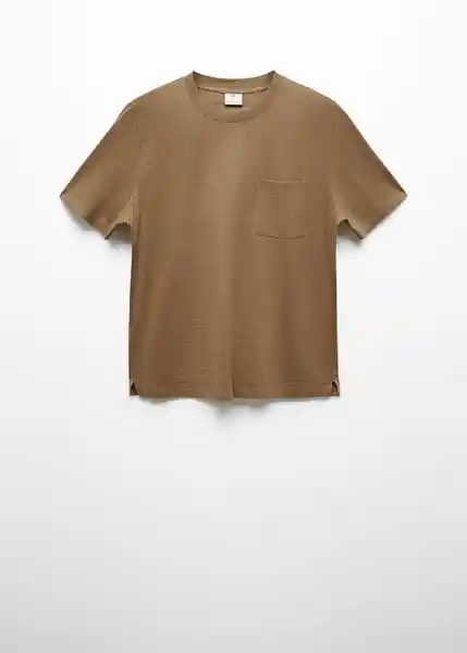 Camiseta Molina Khaki Talla XL Hombre Mango