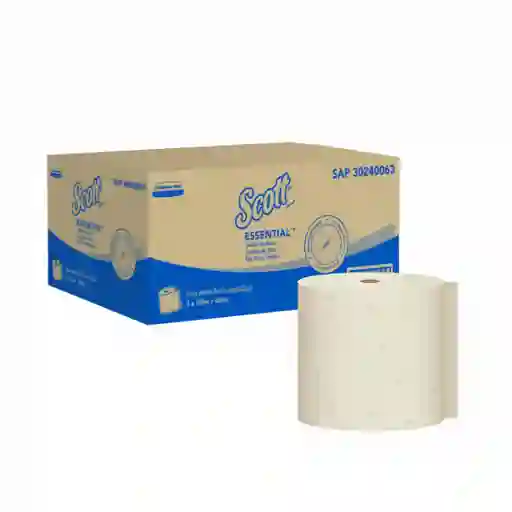Kimberly Toalla de Papel Rollo 2 Hojas Natural 100 m