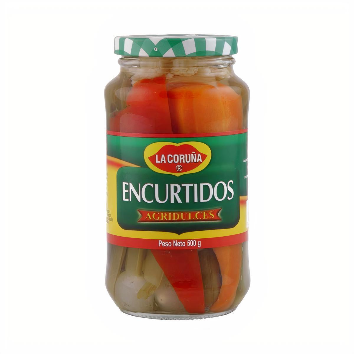 La Coruña Encurtidos Agridulces 500 g