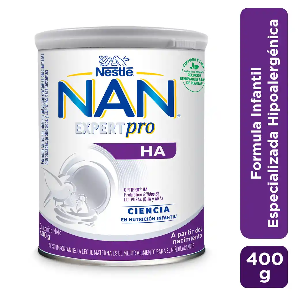 Fórmula infantil NAN EXPERTPRO HA x 400g