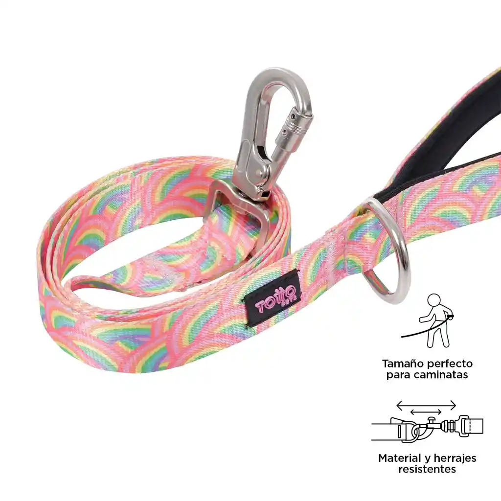 Correa Para Perro Odye Rosada