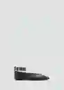 Zapatos Dade Negro Talla 38 Mujer Mango