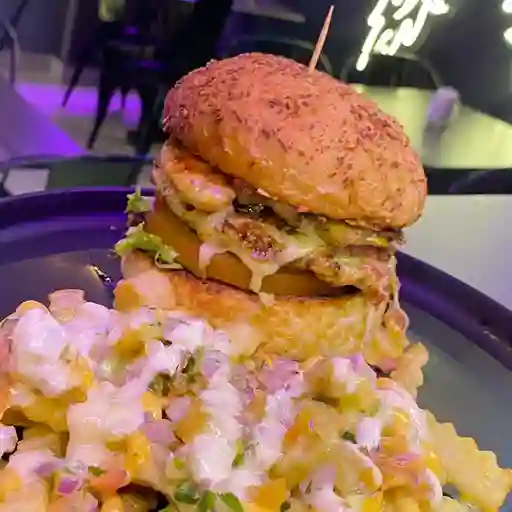 Burguer pollo