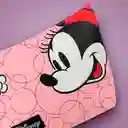 Cosmetiquera Forma Trapecio Mickey Mouse Minnie Rosa Miniso