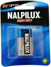Nalpilux Pila Cuadrada 9V