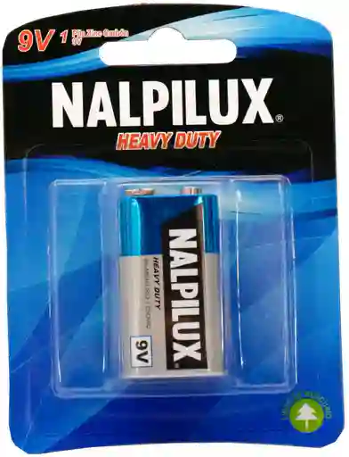 Nalpilux Pila Cuadrada 9V