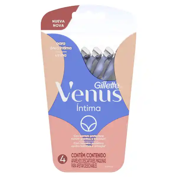 Venus Íntima Maquina de Afeitar Desechable