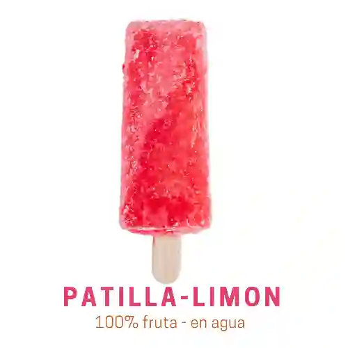 Paleta de Patilla con Limón